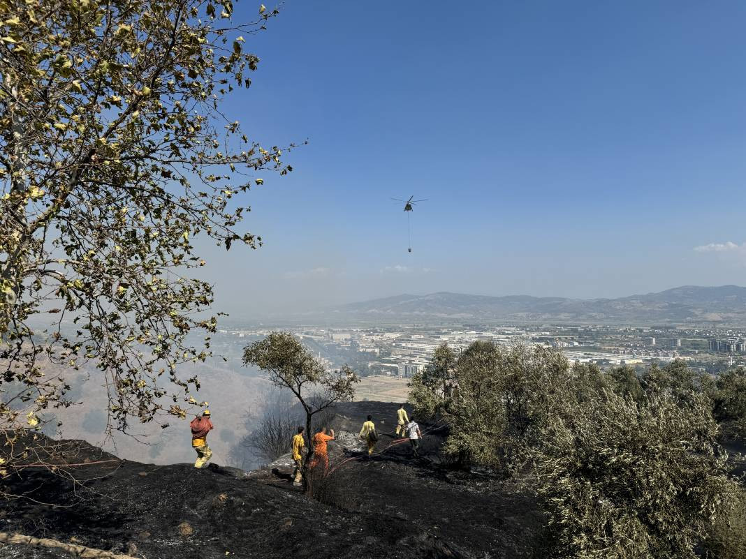 Aydın'daki yangın kontrol altına alındı. 19 er dumandan etkilendi - Resim: 9